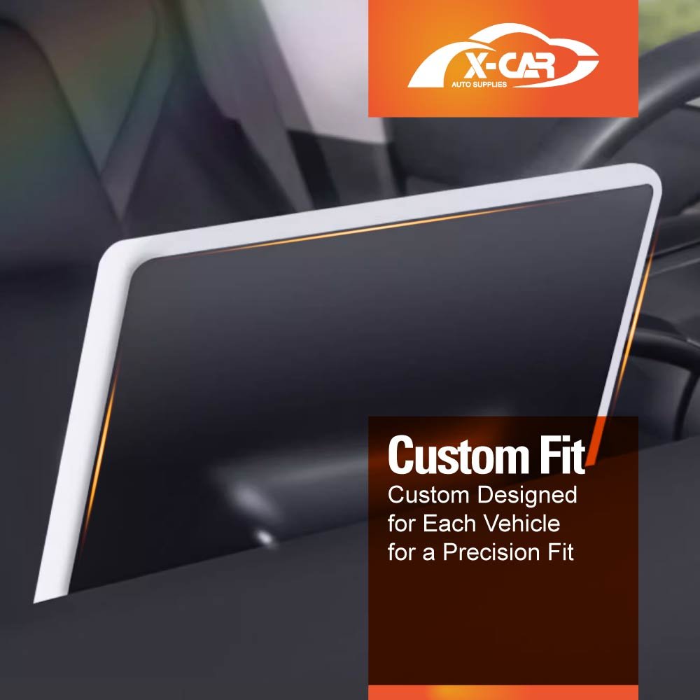 Tesla Model Y Juniper Screen Protector Rearview Mirror Frame Protection Silicone Cover 2025-Onwards - Image 4