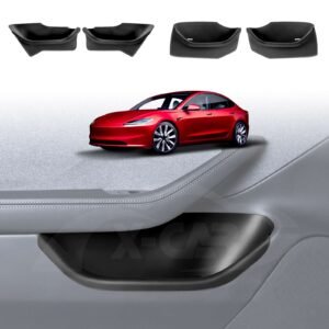 Tesla Model 3 Highland Car Door Side Fully Cover Protector Storage Box Tray Organizer
