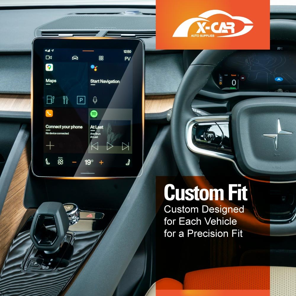 Polestar 2 2021-2025 Tempered Glass Dash Screen Center Console Screen Protector - Image 2