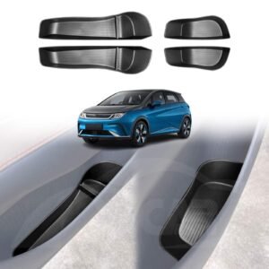 Car Door Side Storage Box Tray for BYD Dolphin 2023-2025 Organizer Accessories