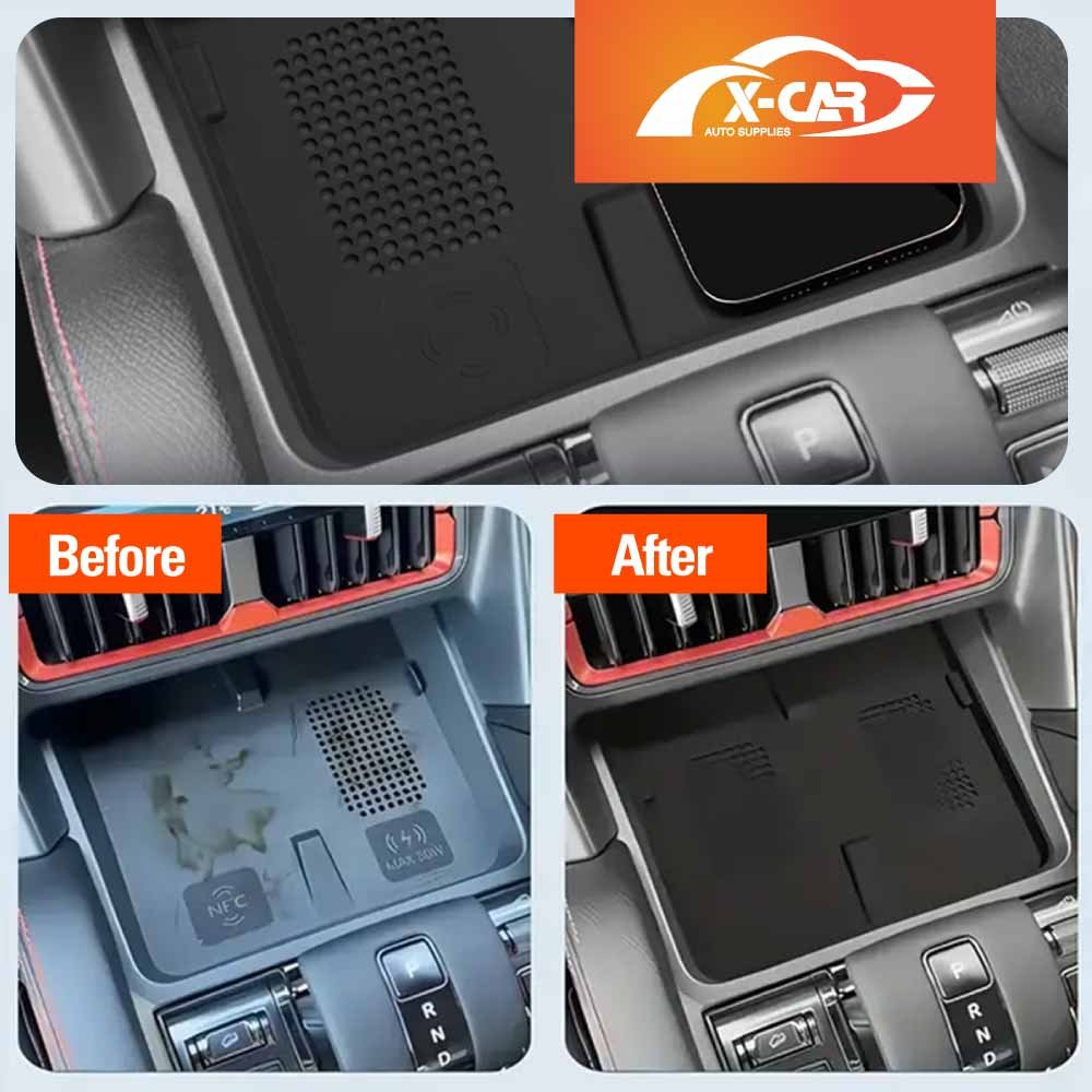 Center Console Organizer for BYD Shark 6 2024-Onwards Armrest Storage Tray Charging Mat Cup Holder Interior Accessories - Image 10