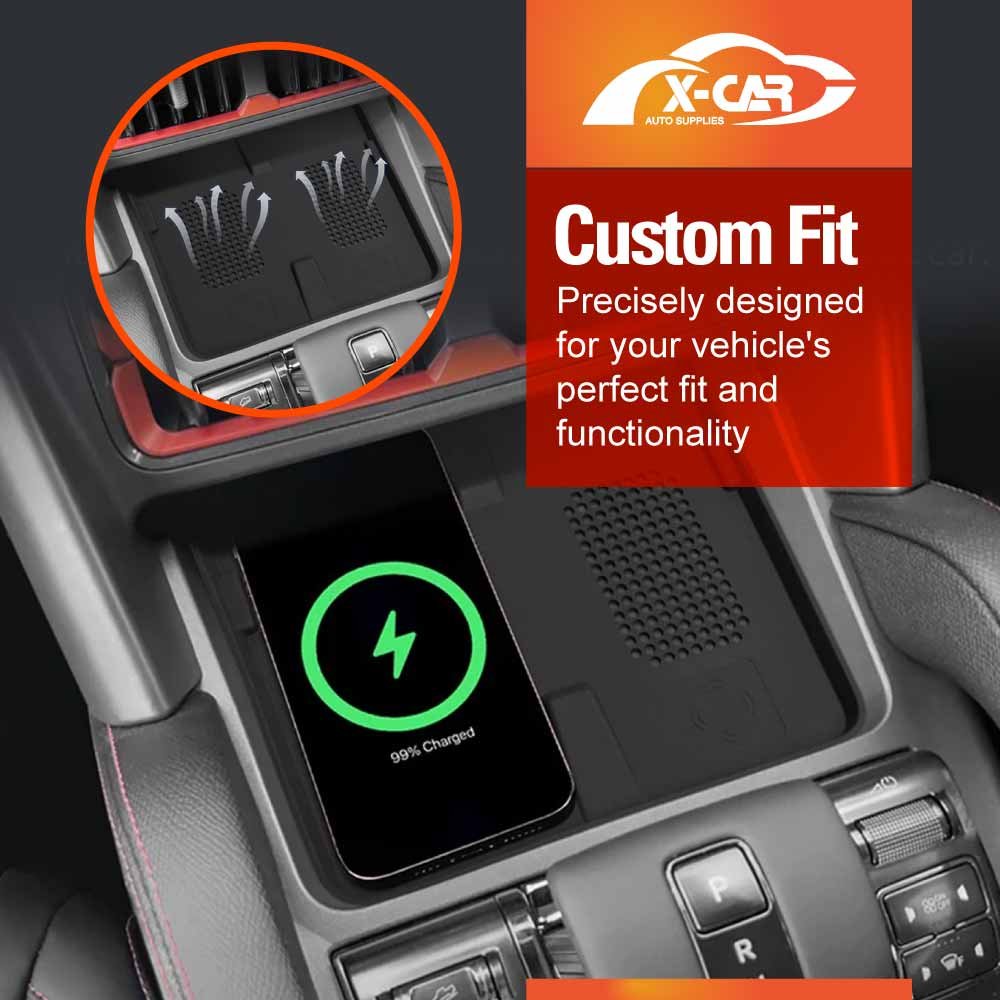 Center Console Organizer for BYD Shark 6 2024-Onwards Armrest Storage Tray Charging Mat Cup Holder Interior Accessories - Image 15