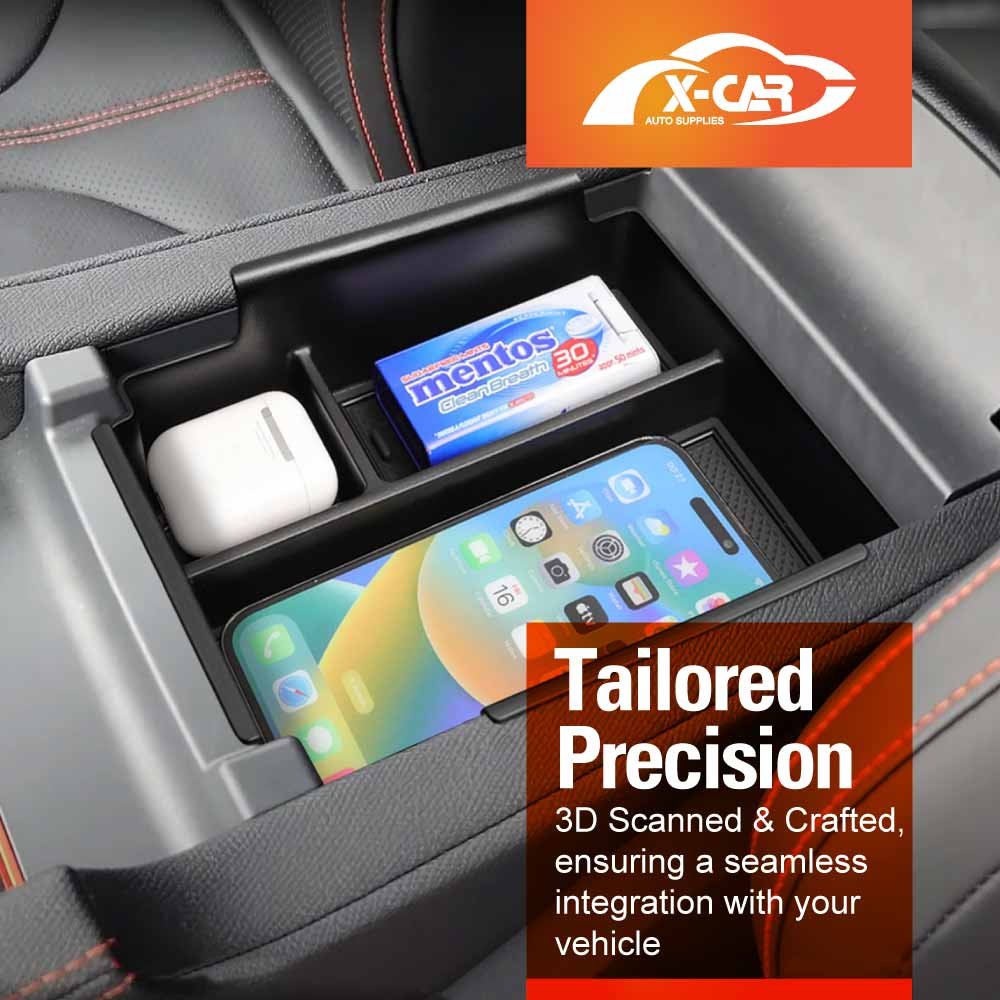 Center Console Organizer for BYD Shark 6 2024-Onwards Armrest Storage Tray Charging Mat Cup Holder Interior Accessories - Image 4