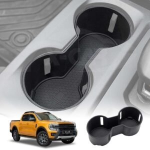 Centre Console Cup Holder Insert for Ford Next-Gen Ranger 2022-Onwards Interior Accessories