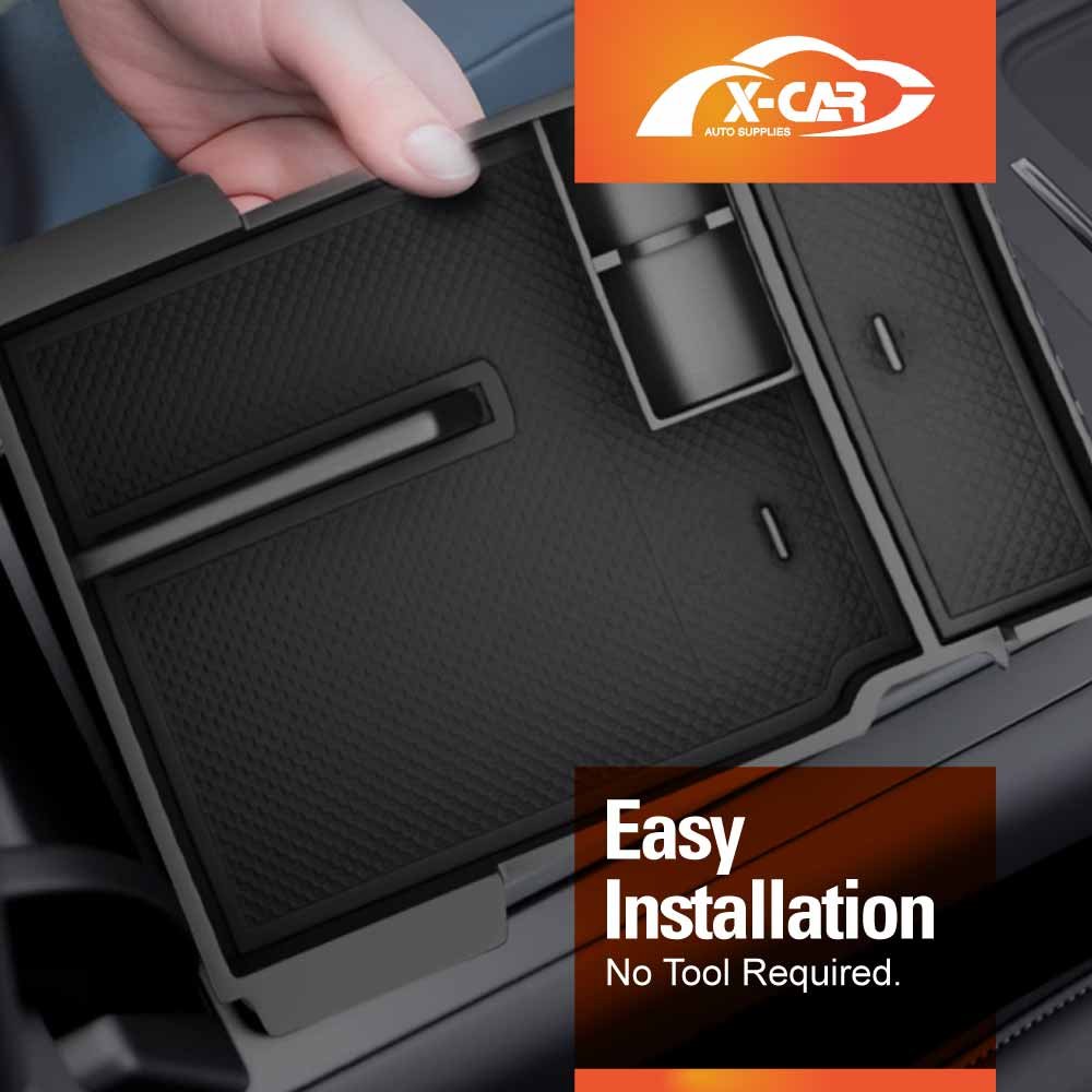 Glove Box Armrest Organizer Tray for Mazda 3 BP Series 2019-Onwards - Image 11