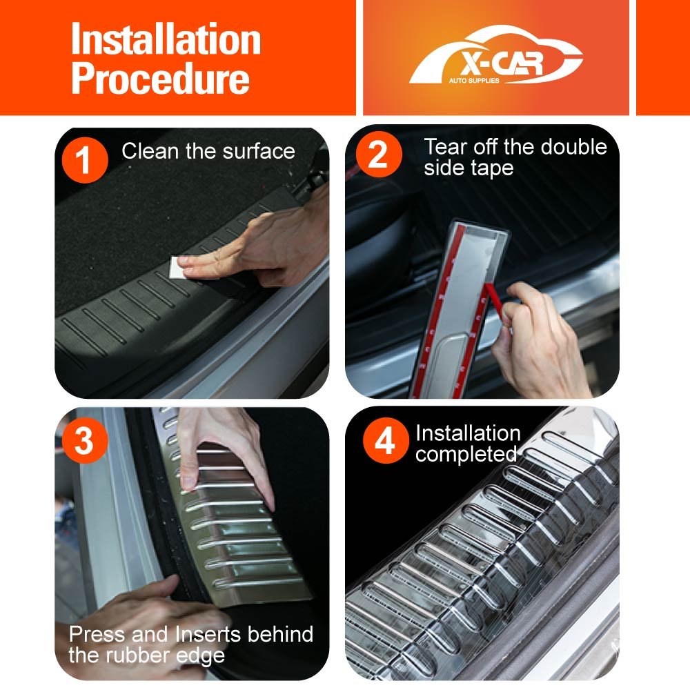 Rear Bumper Guard for Mazda CX-60 CX60 2023-2025 Boot Trunk Step Panel Protector - Image 4