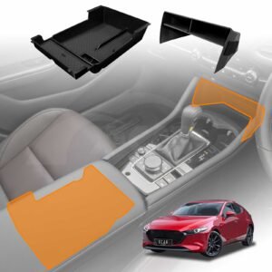 Glove Box Armrest Organizer Tray for Mazda 3 BP Series 2019-Onwards