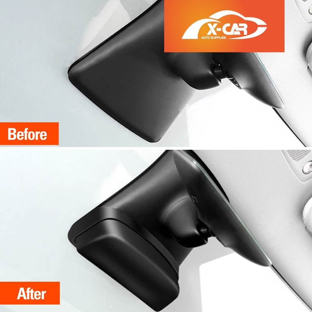 Tesla Model 3 Sun glasses Holder Car Glasses Case Box Flocking Lining Organizer - Image 4