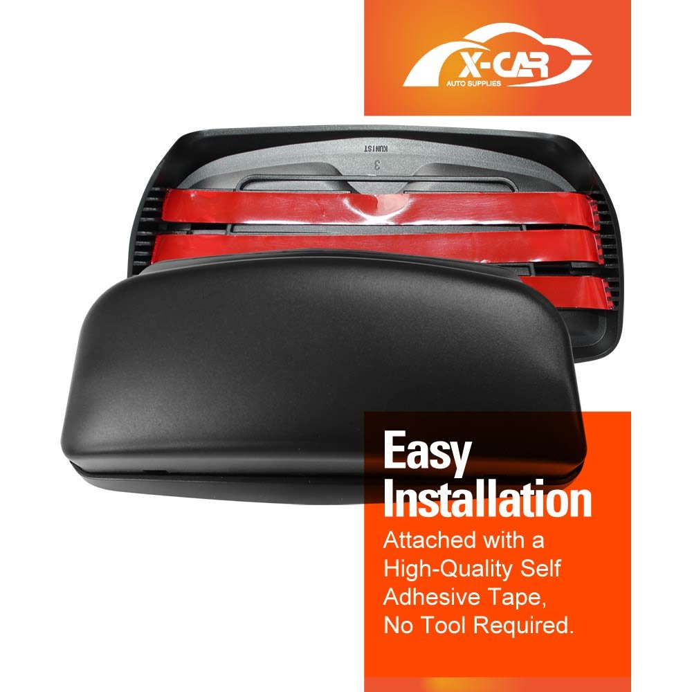 Tesla Model 3 Sun glasses Holder Car Glasses Case Box Flocking Lining Organizer - Image 5