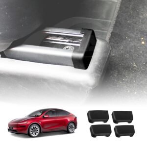 Tesla Model Y Juniper Seat Rail Cap Slide Anti-collision Rubber Cover Plug 2025-Onwards