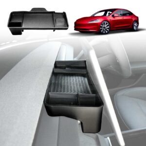 Center Screen Console Dash Tray for Tesla Model 3 Highland 2023-2025 Organizer Hidden Storage