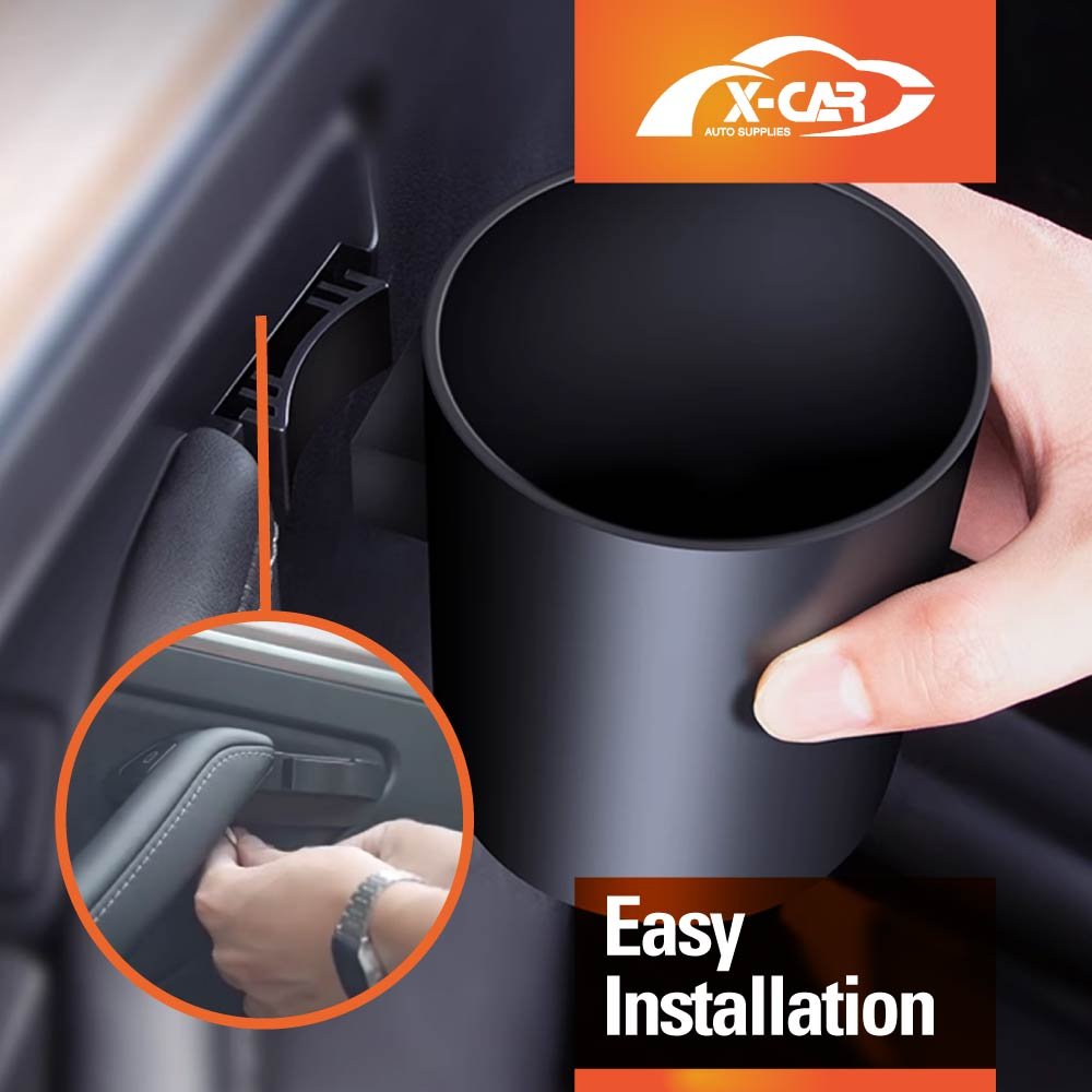 Interior Door Mount Car Cup Holder Rack for Tesla Model 3 Highland 2023-2025 Set of 2 - Image 6