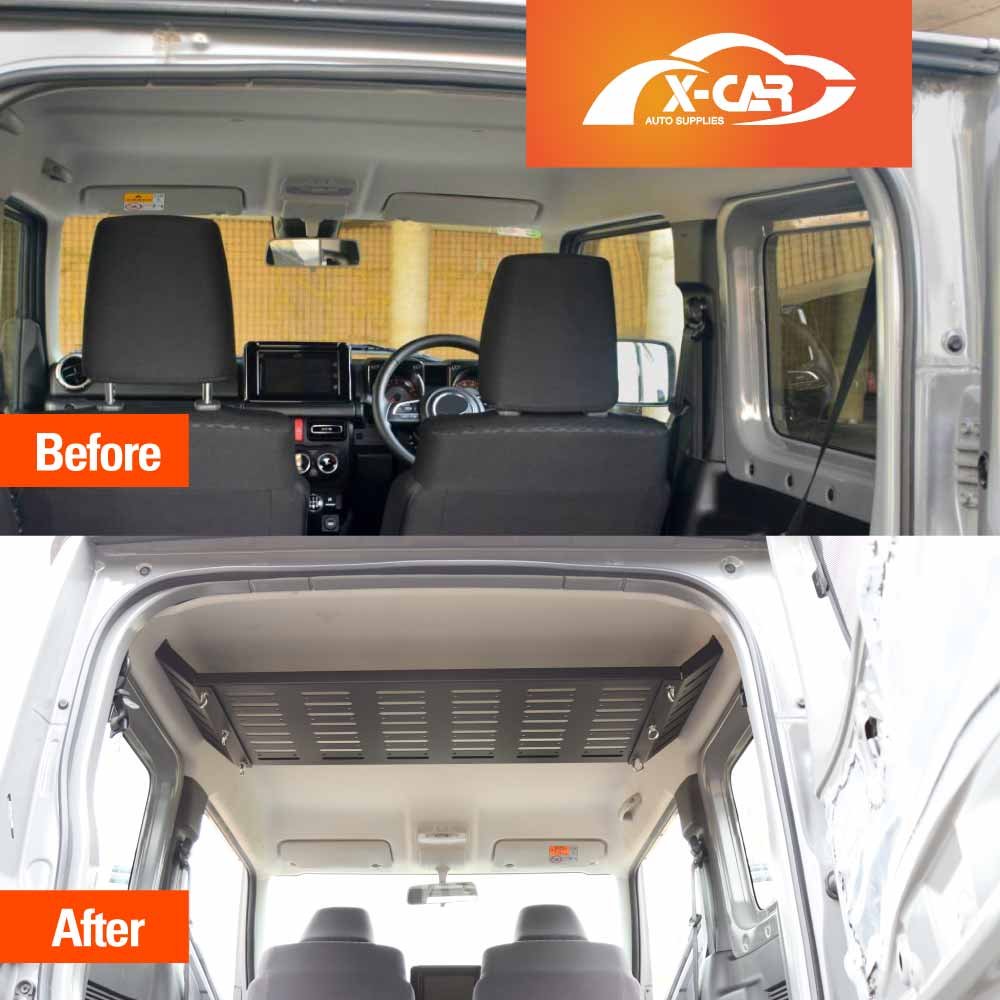 Rear Rack Storage Celling Shelf for Suzuki Jimny 3-Door 2018-2025 nterior Bracket Luggage Organizer - Image 4