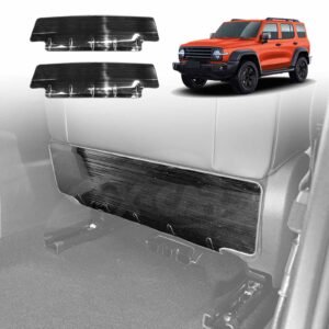 Stainless Steel Anti-Kick Plate Cover Trim for GWM Tank 300 Seat Back Protector Panel