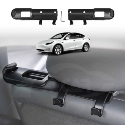 Rear Seat Hook Seat Belt Holder for Tesla Model Y 2021-2025 Set of 2