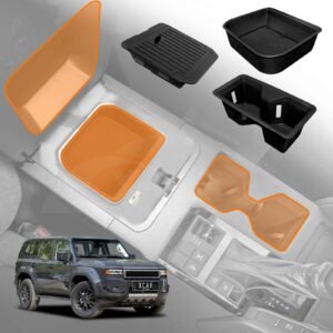Centre Console Organizer Tray for Toyota Prado 250 Series with Cool Box 2024-Onwards