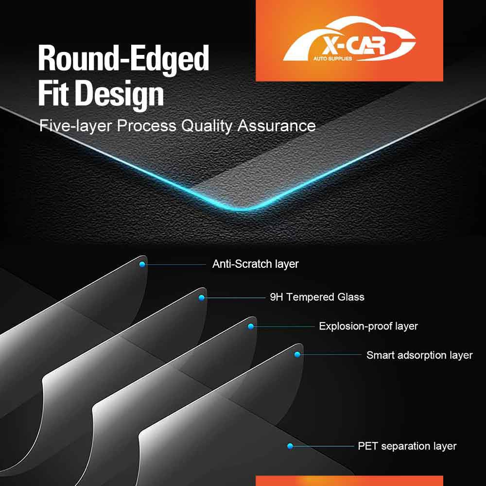 Screen Protector for BYD Dolphin 2023-2025 Tempered Glass Dash Center Console Accessories - Image 5