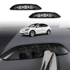 Front Seat Back Holder Car Headrest Hooks for Tesla Model Y 2021-2025 Set of 2